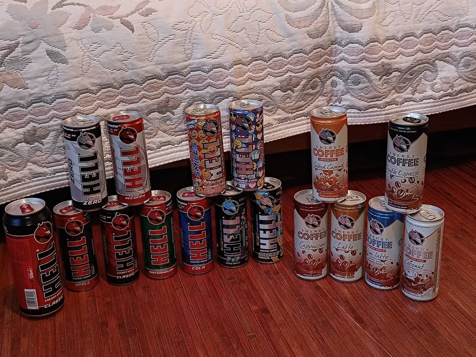 Coleção de Latas Monster e + energéticos (200+ unidades seladadas)