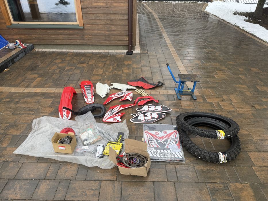 Honda cr125 r 2004r super stan + dużo dodatków