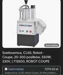 Szatkownica do warzyw  robot coupe cl 50 tarcze wiecej warte