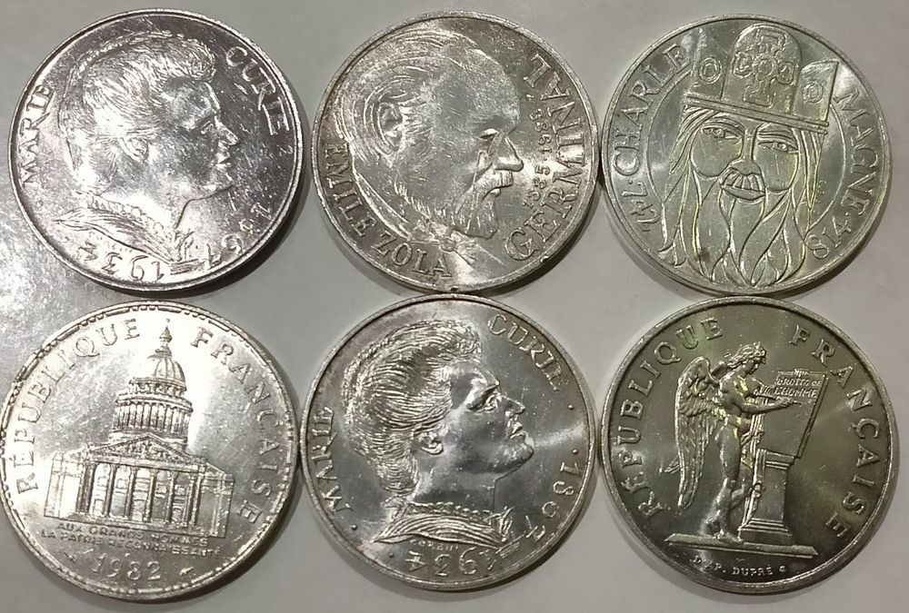 Продам 100франков серебро Франция