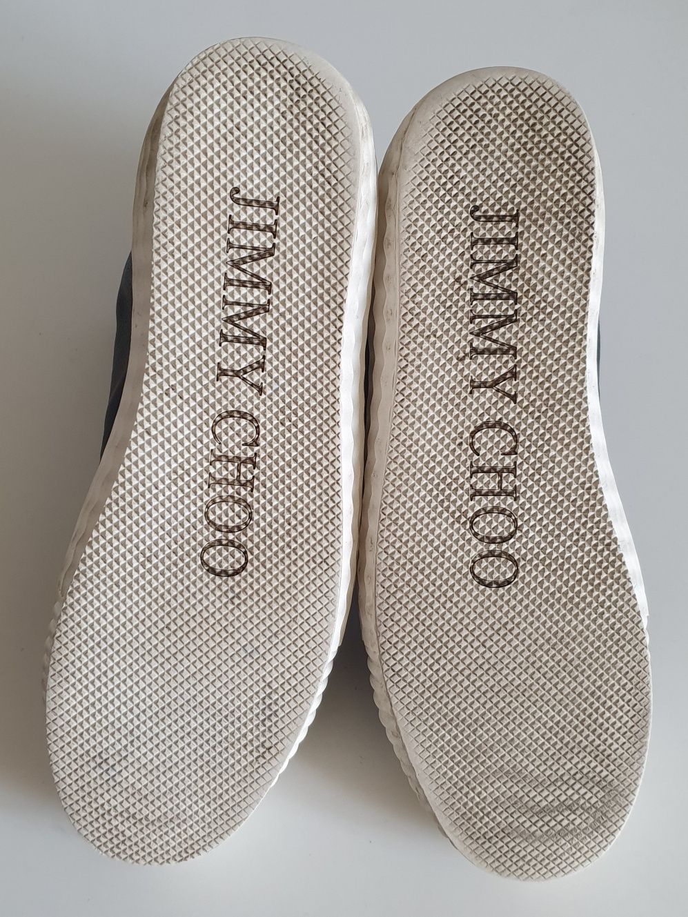 JIMMY CHOO roz. 38 Skóra naturalna made in Italy trampki Premium