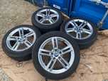 Koła aluminiowe BMW M Pakiet 5x112 ET54 7,5x17” opony 205/55R17 zima