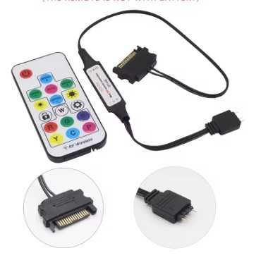 Нові ARGB гарні якісні 4pin вентилятори 6шт з пультом і контролером