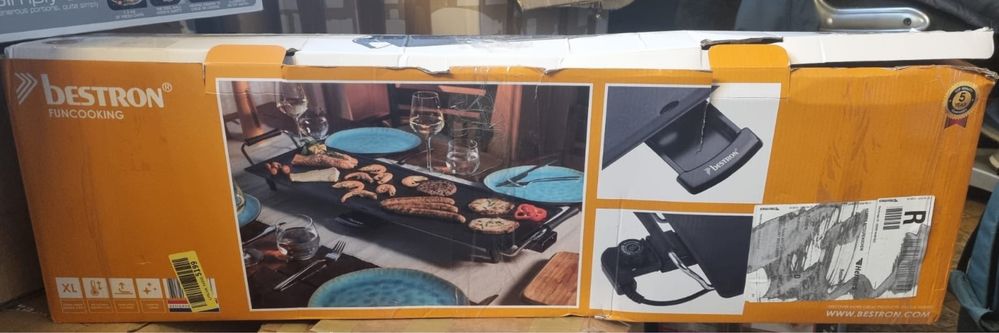 Bestron Plancha grill elektryczny ABP605BB
