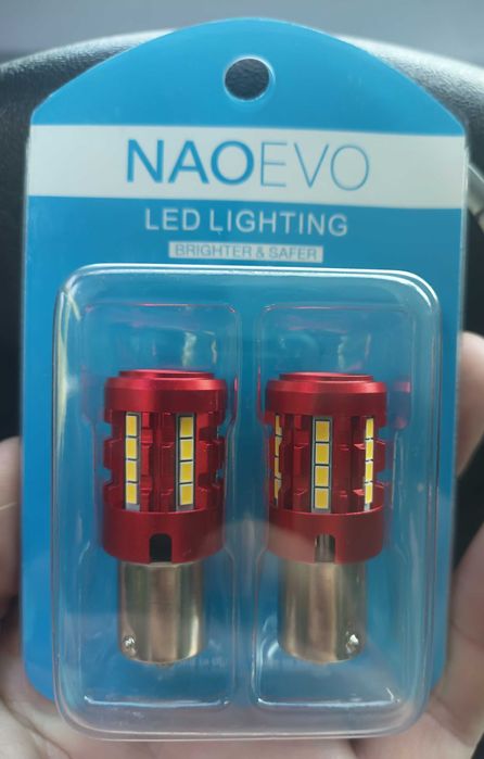 LED BA15S NAO лампочки автомобильные 23W белый