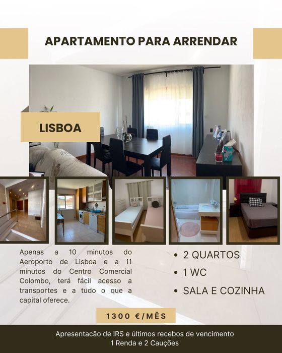 Arrendo apartamento Lisboa