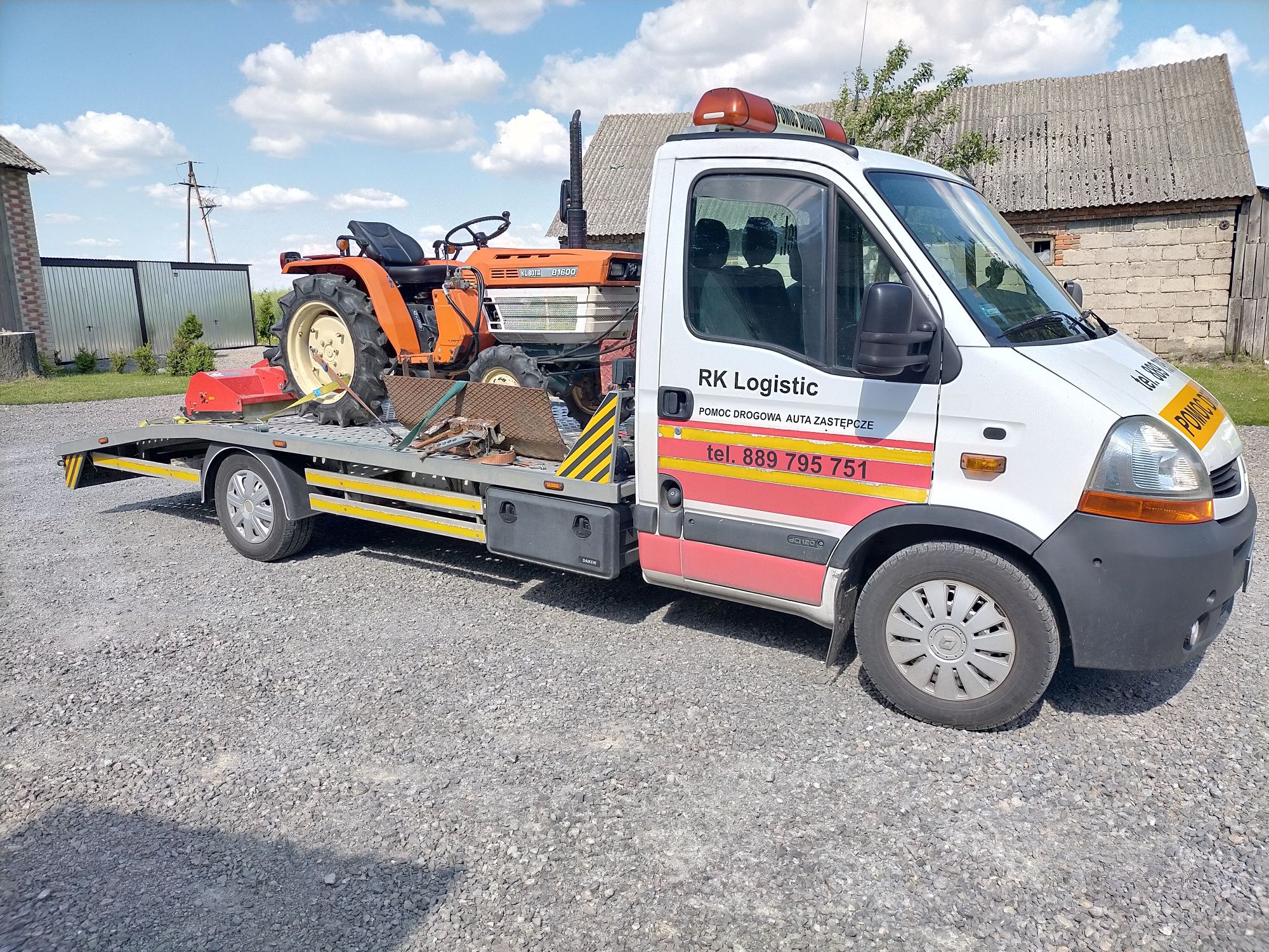 Laweta 10ton pomoc drogowa  transport ciągników maszyn rolniczych