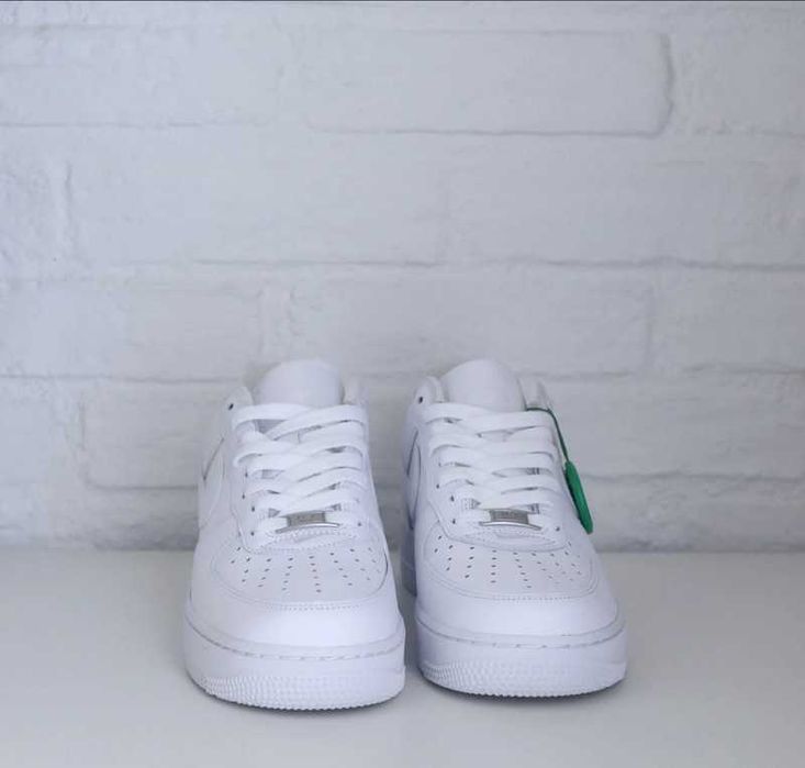 Buty meskie Mokasyny Nike_Air_Force_1_LowSupremeWhite r.40