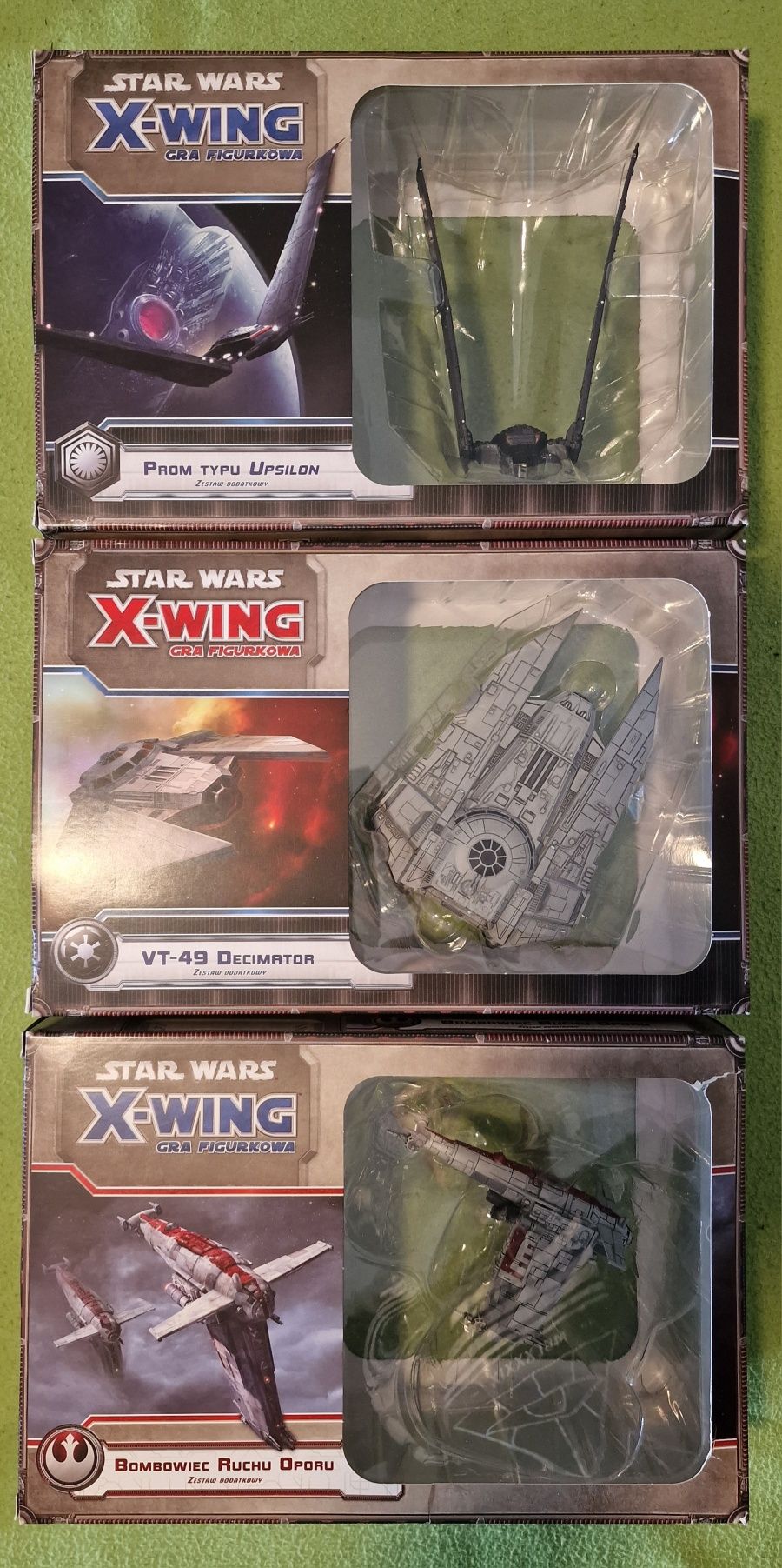 Star wars  x-wing 1.0 PL - duży zestaw z dodatkami