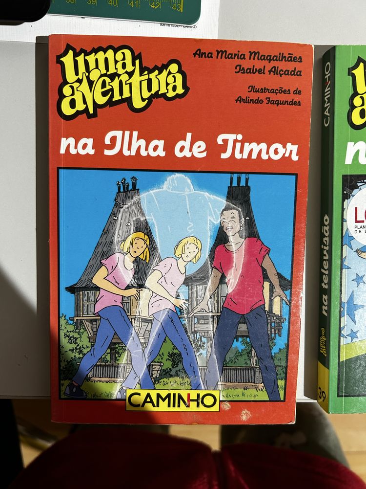 Livro Uma Aventura na Ilha de Timor