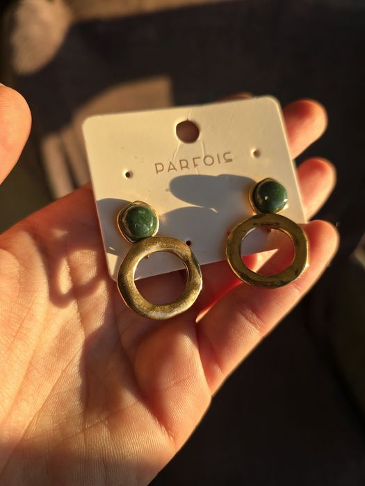 Brincos verdes Parfois