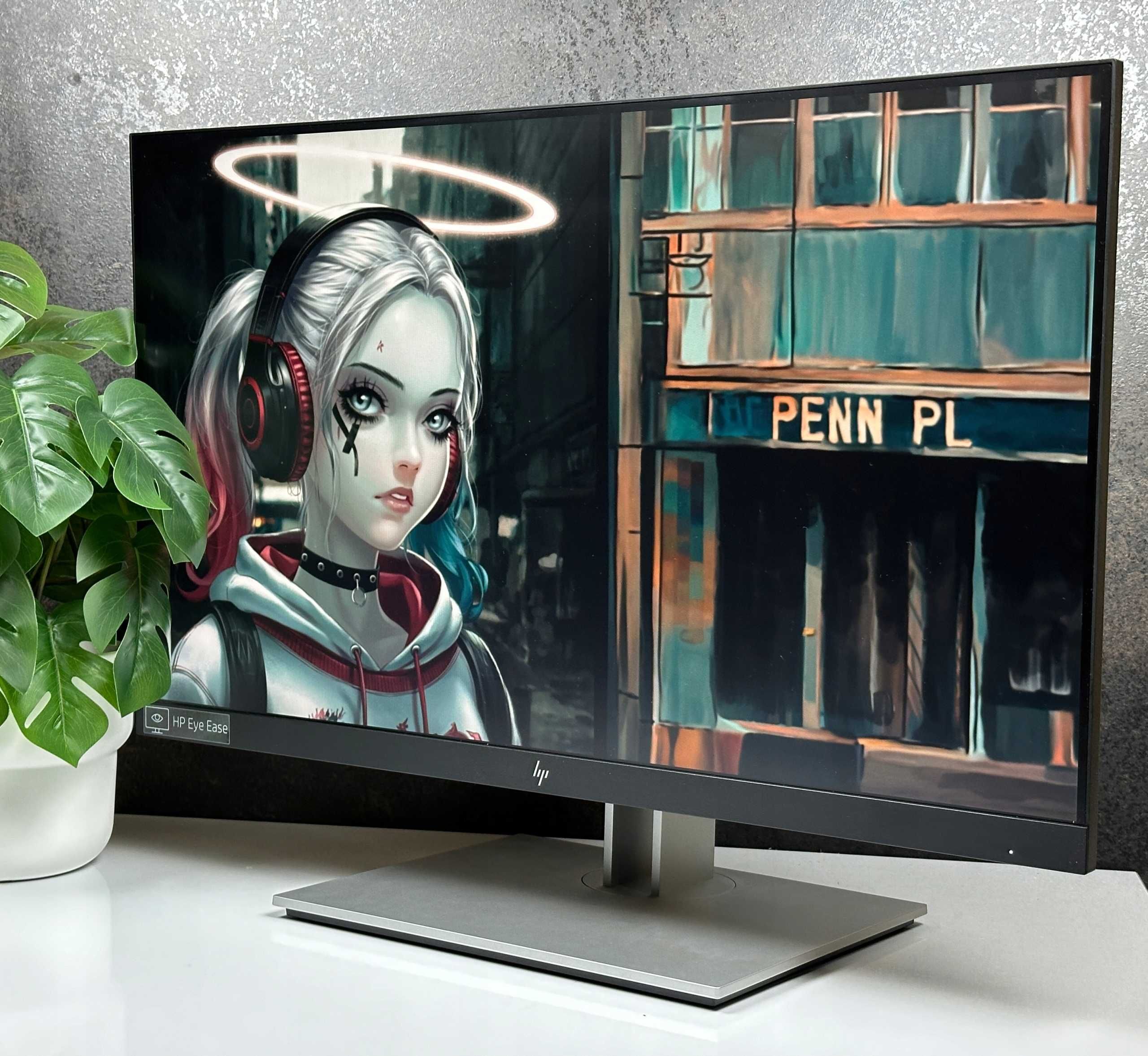 Fenomenalne Kolory z Monitor HP E24 G4  1920x1080 HDMI 16:9 Lokal Boss