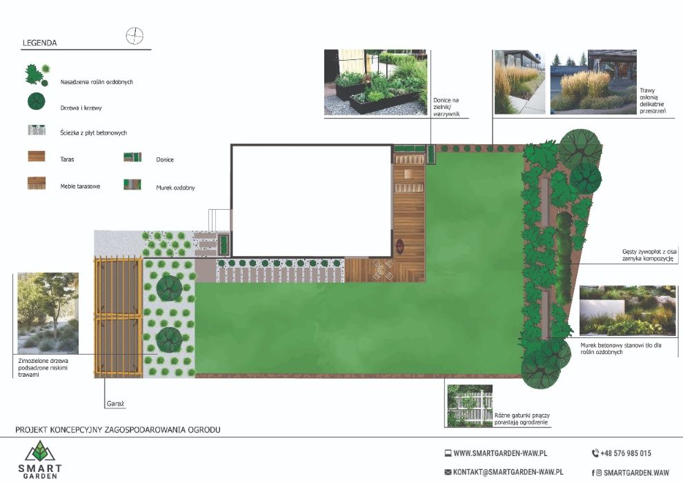 OGRODY : Projektowanie - Zakładanie - Nawadnianie - SMART GARDEN