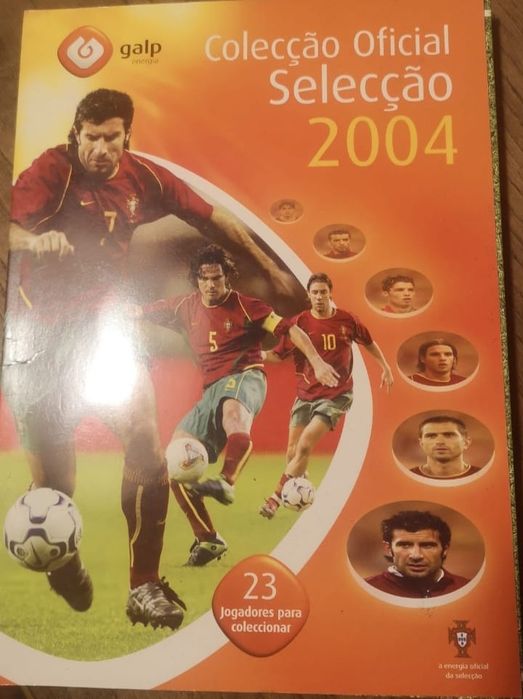 Cardeneta da seleçao 2004 da galp