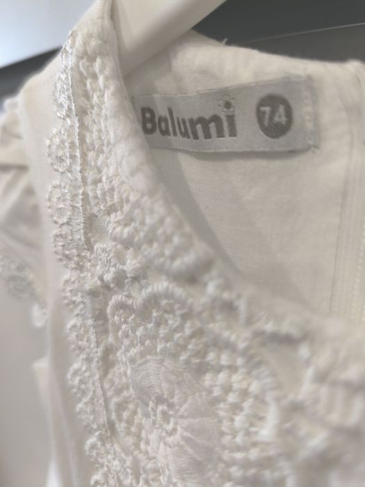 Zestaw na chrzest dla dziewczynki 74