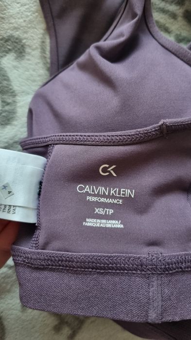 Biustonosz,  stanik sportowy top Calvin Klein