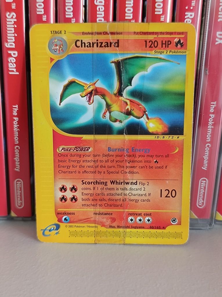 Pokémon TCG Charizard Expedition Base Set Danificado