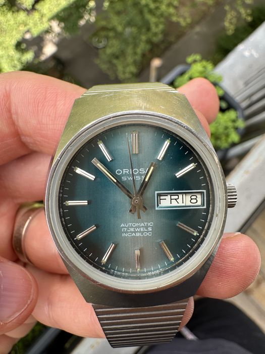 Годинник Oriosa swiss made вінтаж винтажные