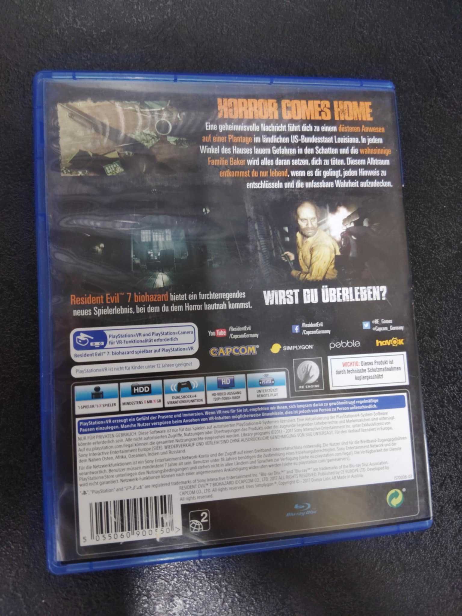 Resident Evil 7: Biohazard PS4 Polskie napisy są w grze