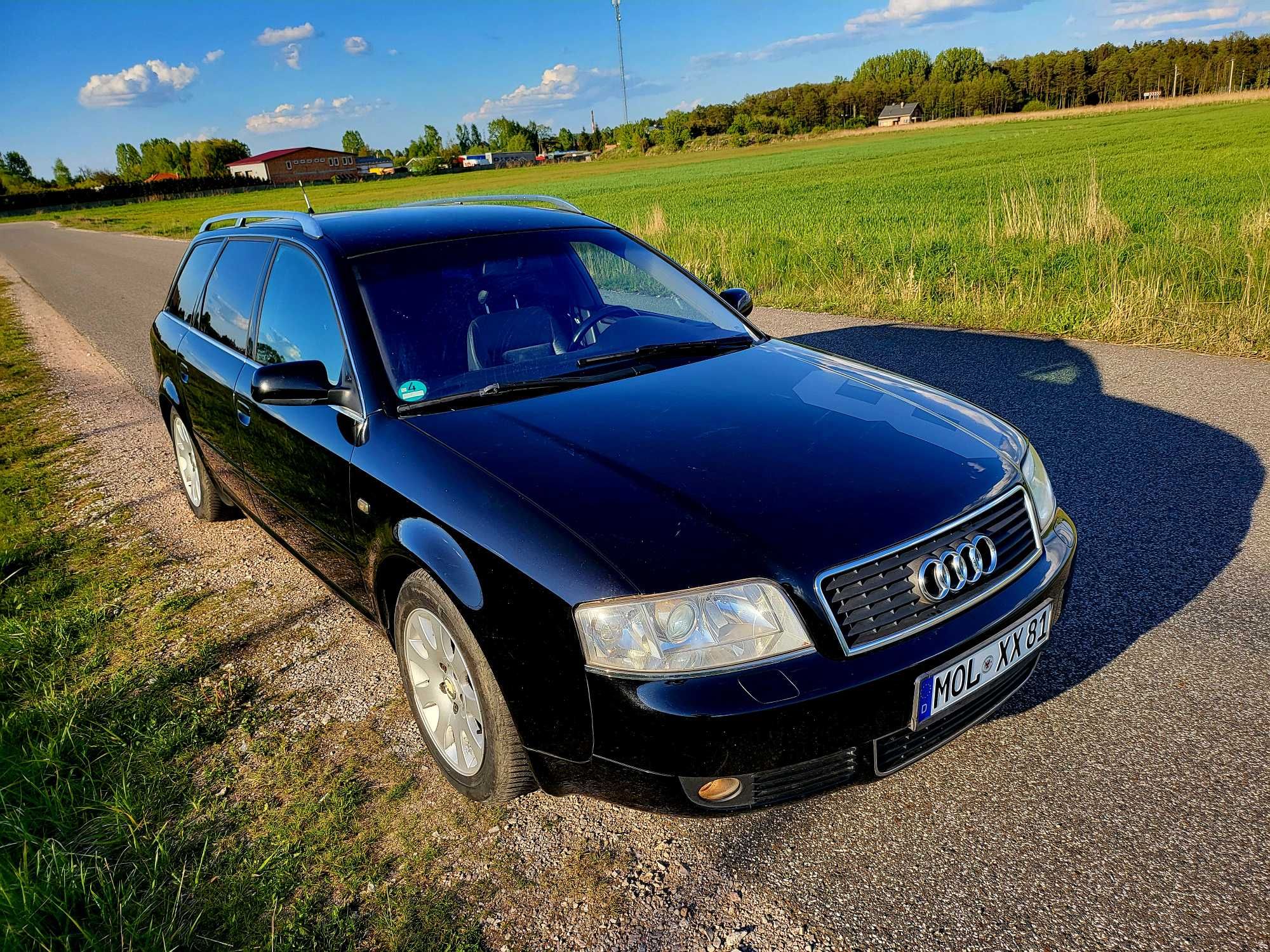 AUDI A6 2.4 B automat skóra klima navi alu grz.fotele hak SUPER STAN