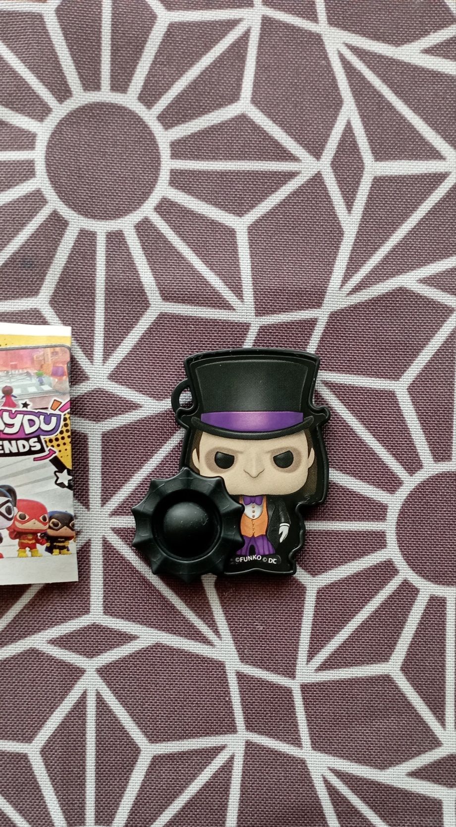 Nowa Figurka z kinder joy Funko pop DC + karteczka