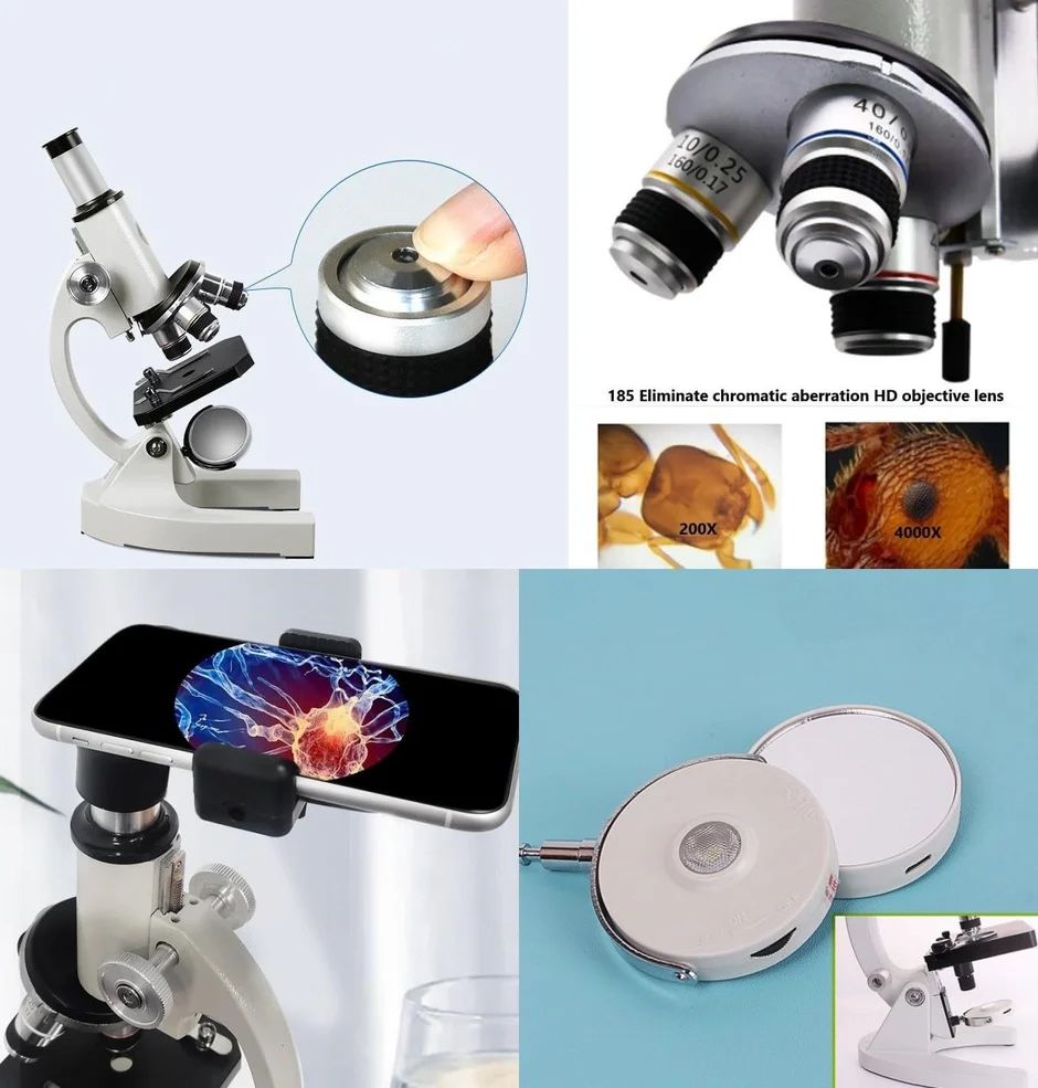 Mikroskop edukacyjny biologiczny