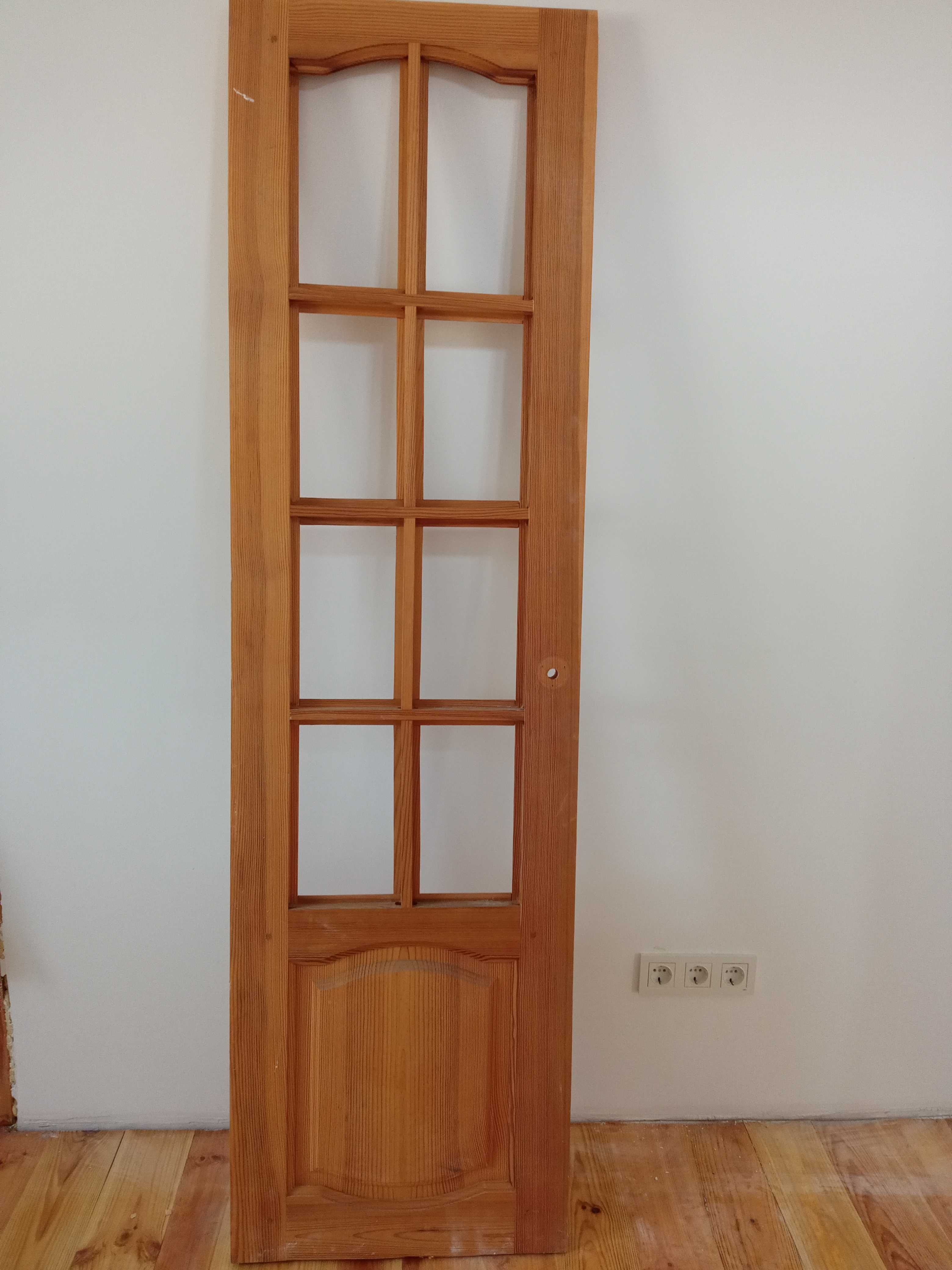 Двері деревяні соснові (пара) 2 шт.