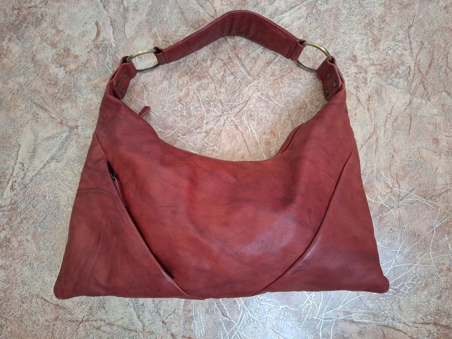 Сумка з натуральної шкіри