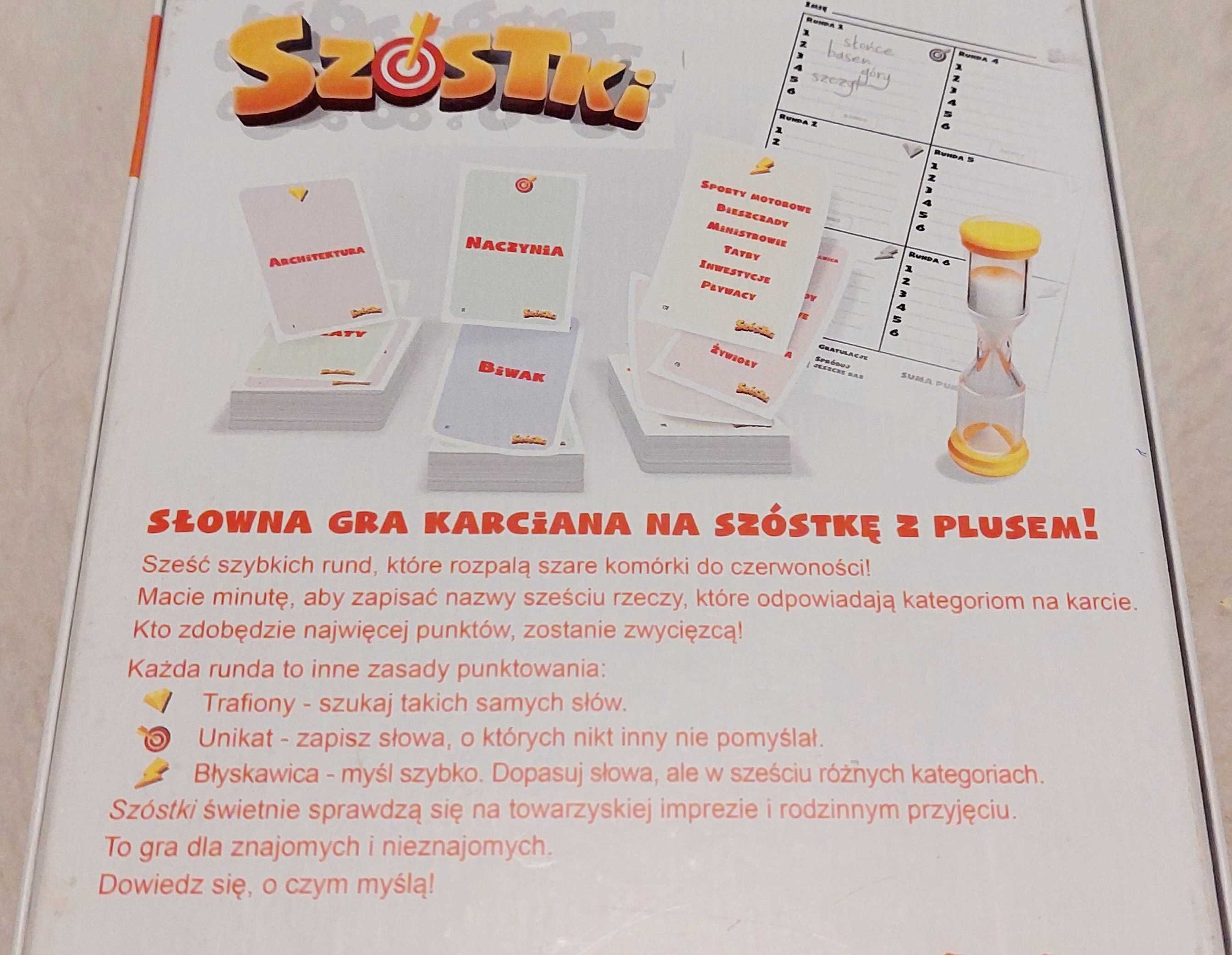 Gra Szóstki na skojarzenia