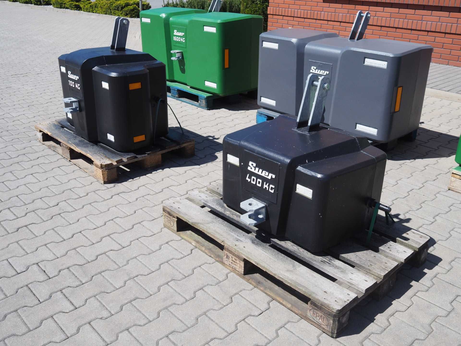 SUER 700 kg - obciążnik balast TUZ Claas Fendt John Deere Deutz CNH