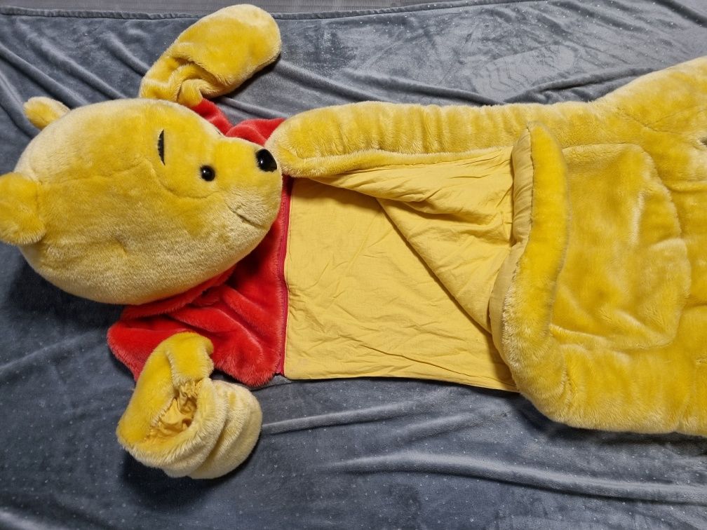 Wielki Kubuś Puchatek Winnie the Pooh śpiwór koc kołderka