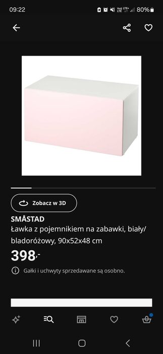 Ławka z pojemnikiem