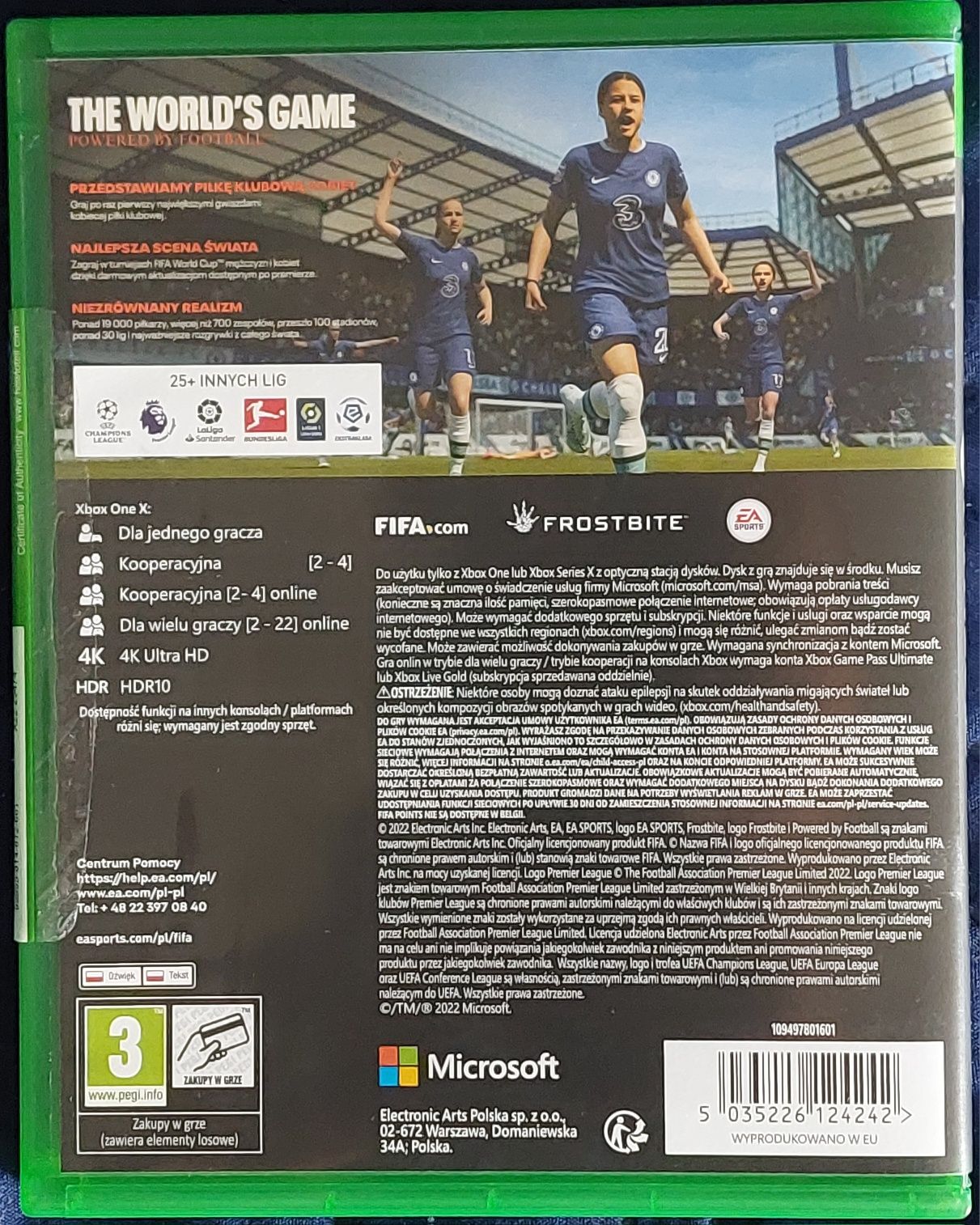 Xbox One X 1TB  + Fifa 23 PL