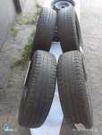 Продам шини,155/65 r14 ,диски r14 4/98.5.5J Фіат,ваз