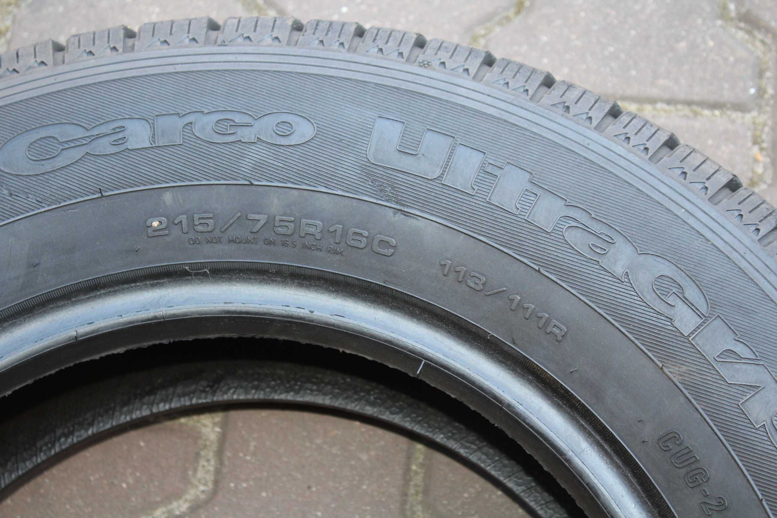 215 75 R16C Goodyear Cargo Ultragrip