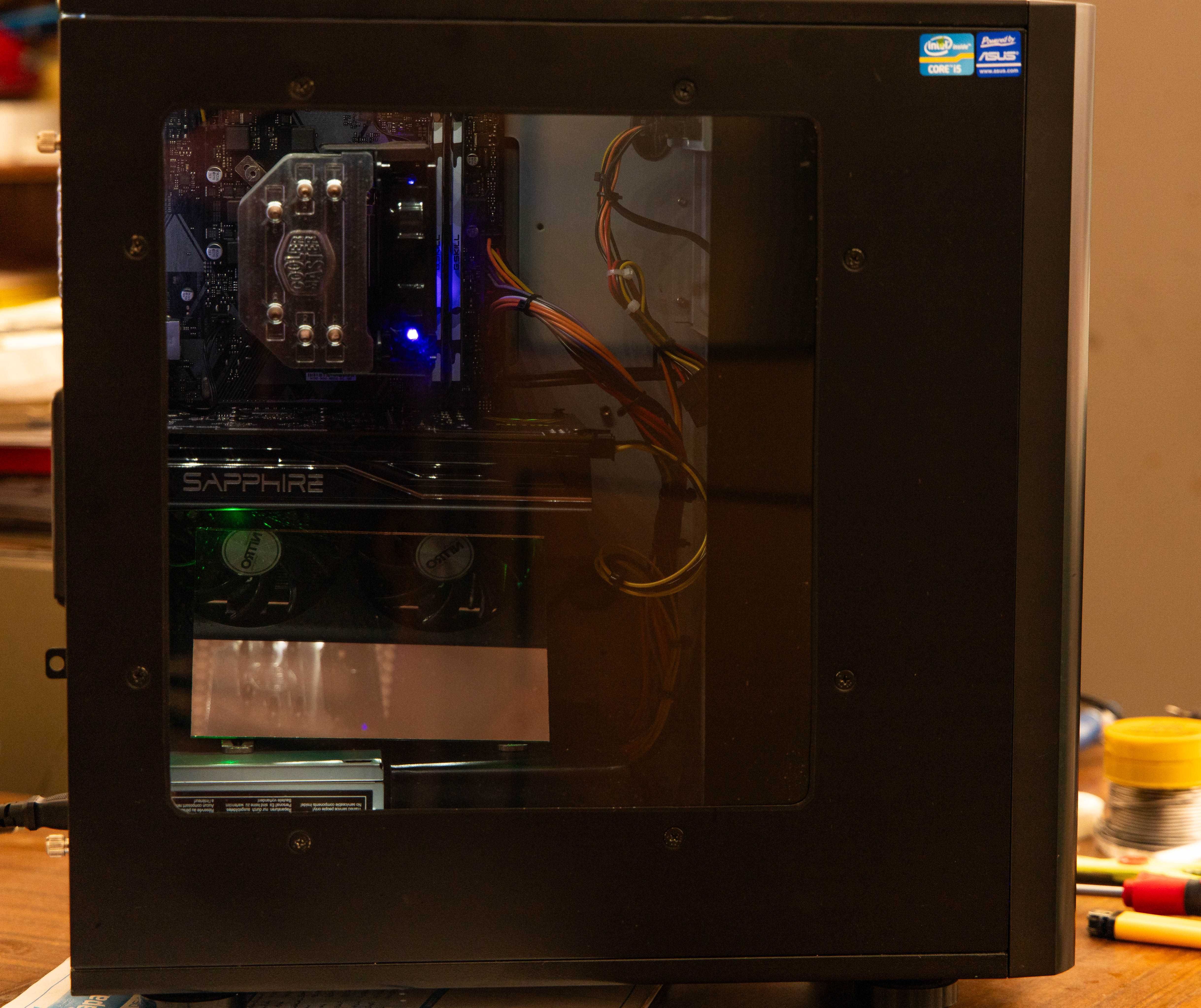 PC - I3 9100F - Rx 460
