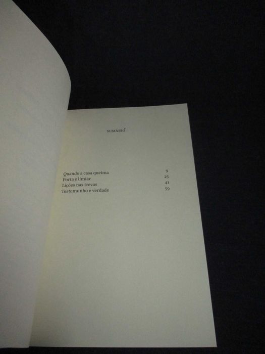 Livro Quando a casa queima Giorgio Agamben