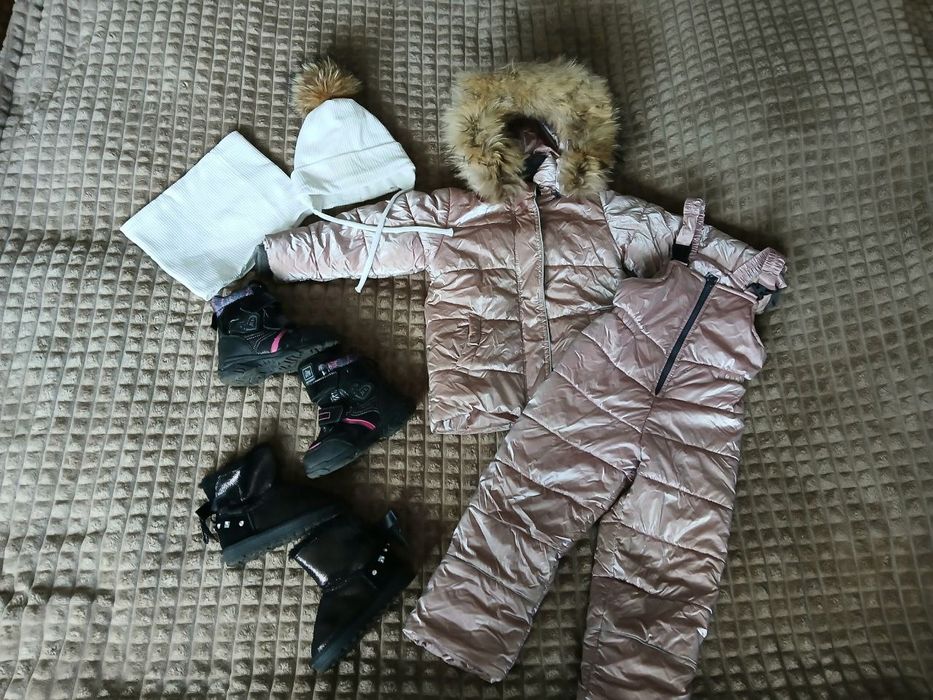 Зимовий комбінезон,набір,зимний комбез,minimen,,зимові сапожки