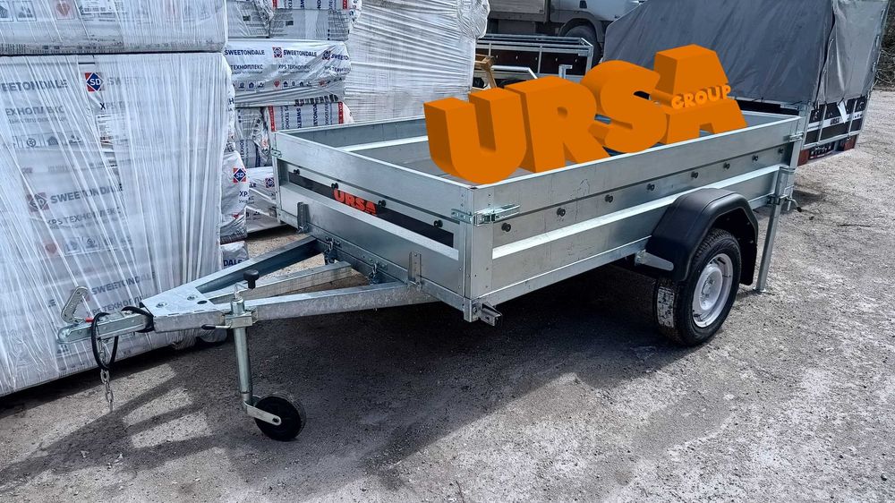 Причіп бортовиий, оцинкований. 2000х1250. Від виробника.