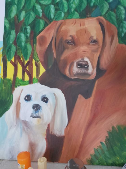 Obraz na płótnie, 100x70 cm, farby olejne