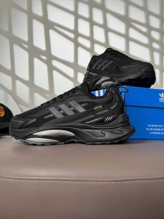 Кросівки Adidas MTS Pro GTX Black (41-46) чоловічі Адідас термо чорні