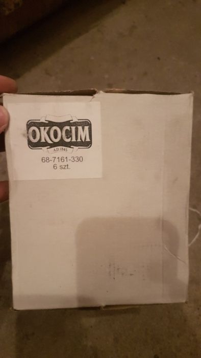 Nowe kufle Okocim 0.3l karton pakowny po 6szt dom knajpa bar