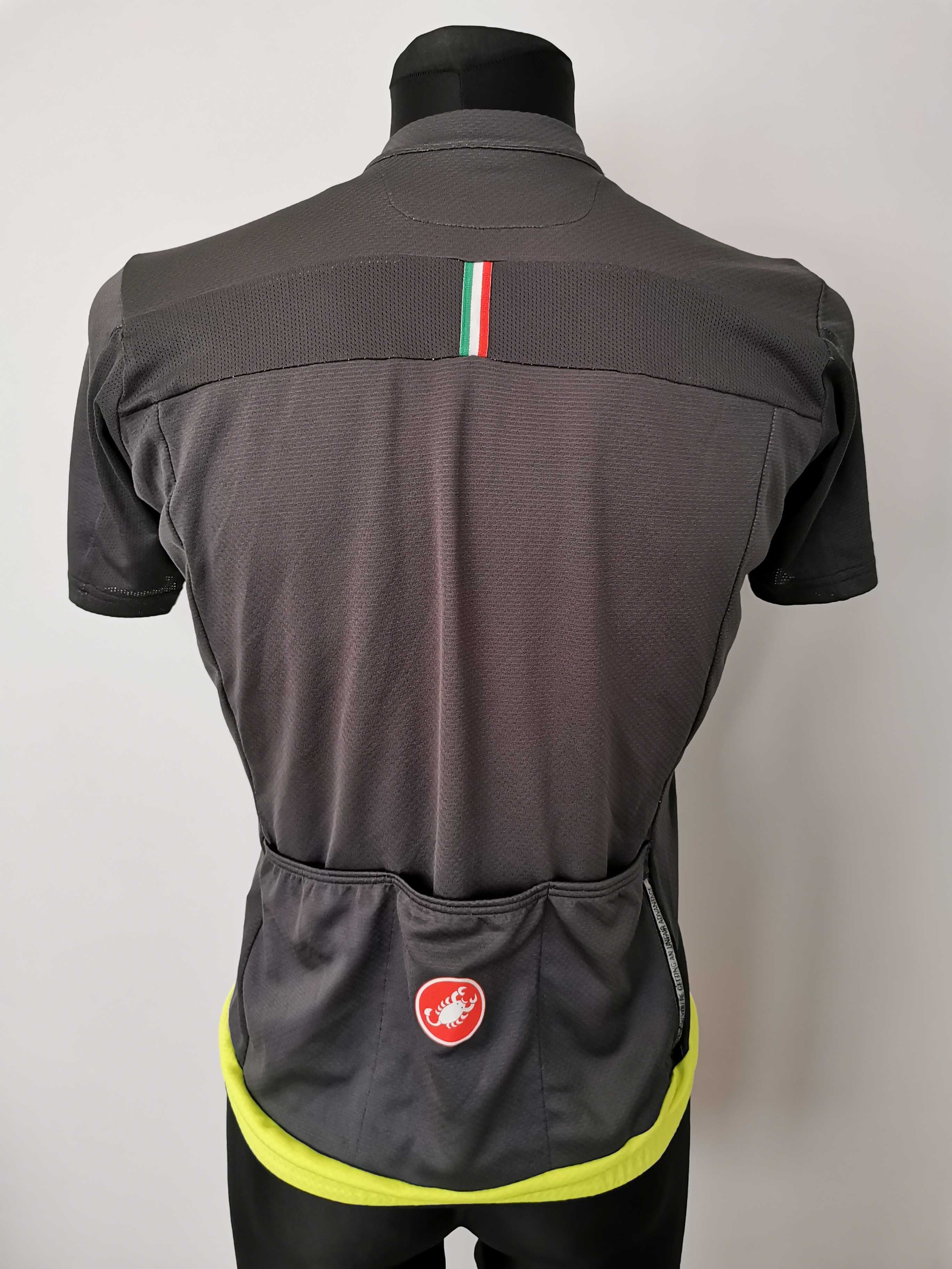 Castelli Prologo V Cycling Jersey Męska Koszulka Kolarska, Rowerowa L