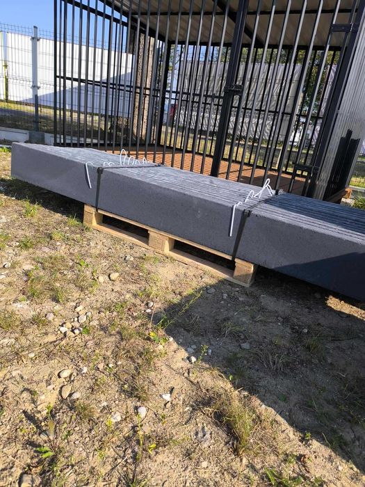 Podmurówka betonowa/Panel ogrodzeniowy GRAFIT