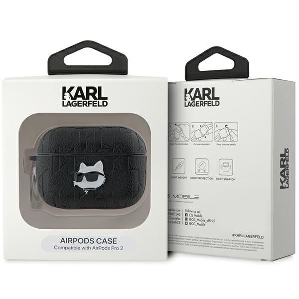 Karl Lagerfeld KLAP2PGCHPK AirPods Pro 2 (2022/2023) cover Monogram