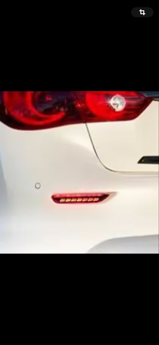 Габариты заднего бампера  LED Infiniti