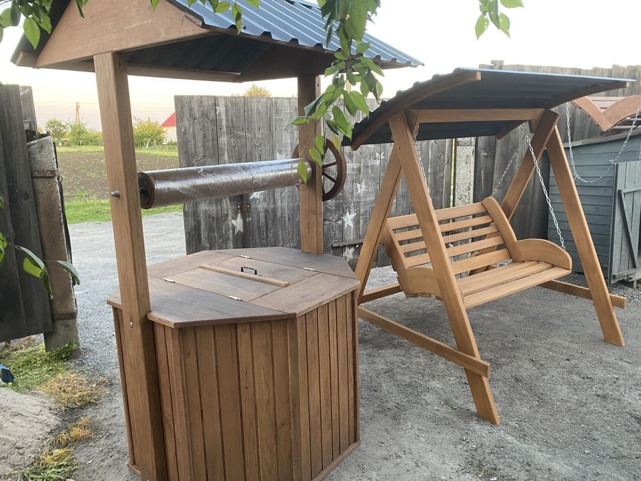 Дашок, дах на криницю, колодязь