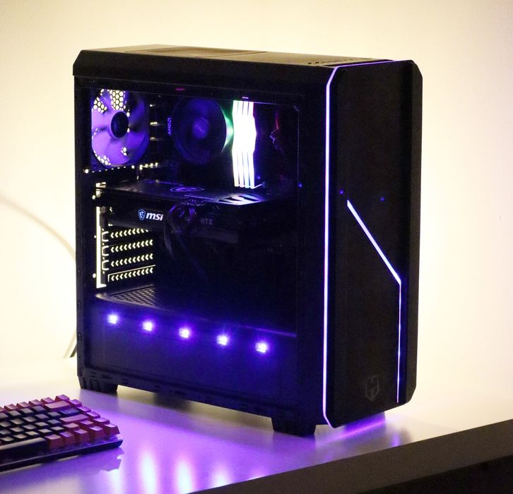 Computador PC Gaming Ryzen 5600x RTC 3060 ti