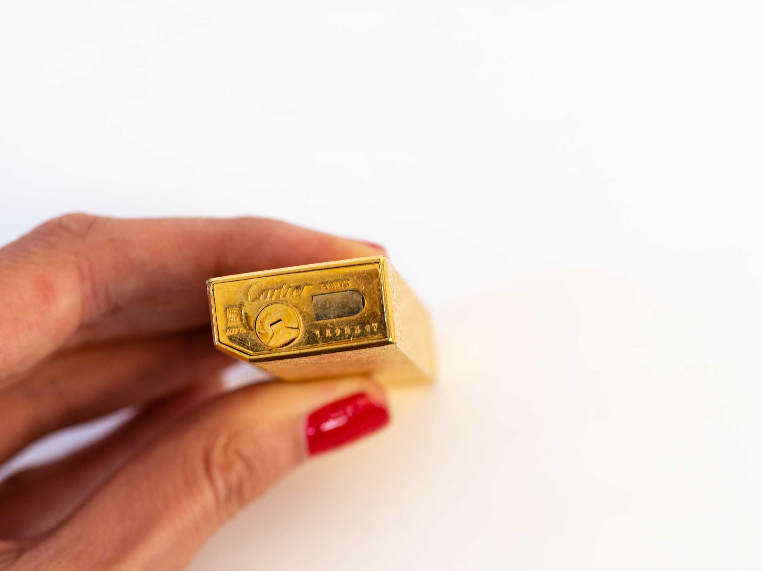 Isqueiro ouro 10 quilates Cartier | século XX