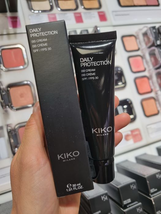 Тональний крем Kiko Milano bb cream daily protection 01 02 03 04